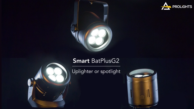 PROLIGHTS lancia il suo nuovo Smart BatPlusG2